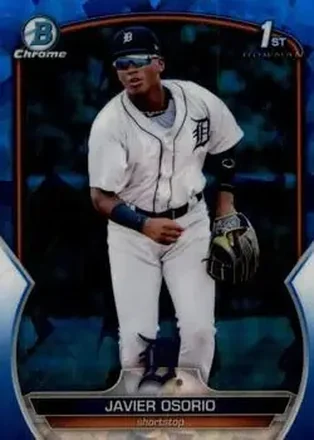 2023 Bowman Sapphire Edition #BCP-4 - Javier Osorio - Detroit Tigers