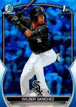 2023 Bowman Sapphire Edition #BCP-6 - Wilber Sanchez - Chicago White Sox