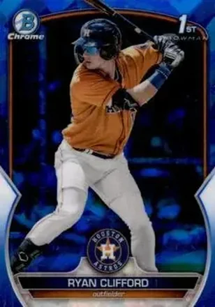 2023 Bowman Sapphire Edition #BCP-10 - Ryan Clifford - Houston Astros