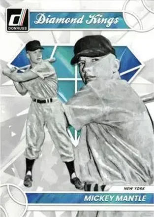 2023 Donruss #7 - Mickey Mantle - New York Yankees