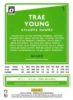 Back of Trae Young