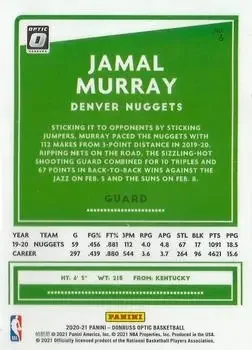 Back of Jamal Murray