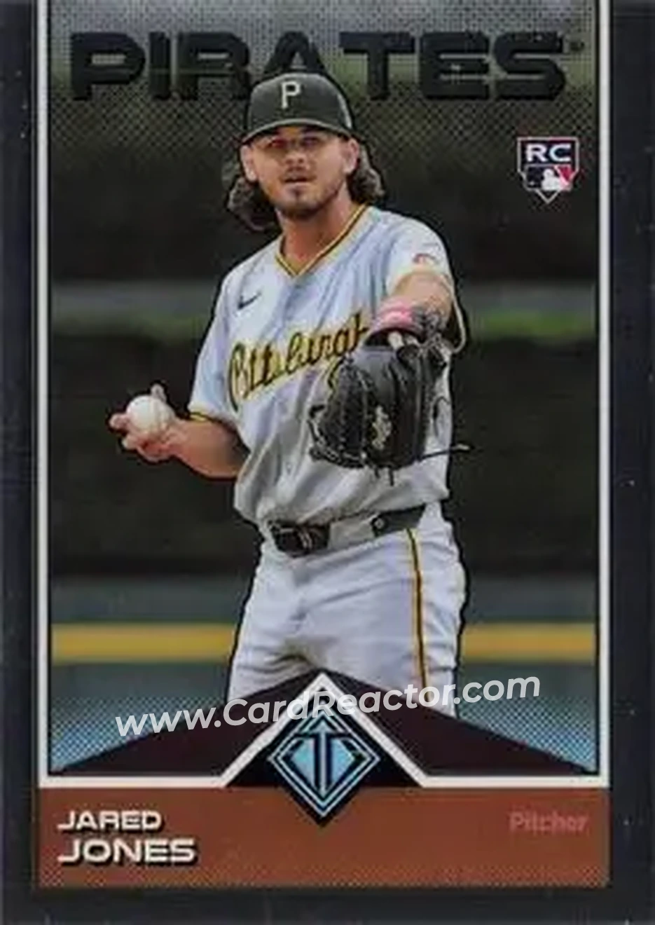 2024 Topps Transcendent Collection #35 - Jared Jones - Pittsburgh Pirates - Front