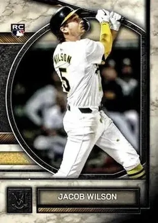 2025 Topps Museum Collection #81 - Jacob Wilson - Athletics