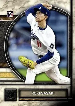 2025 Topps Museum Collection #88 - Roki Sasaki - Los Angeles Dodgers
