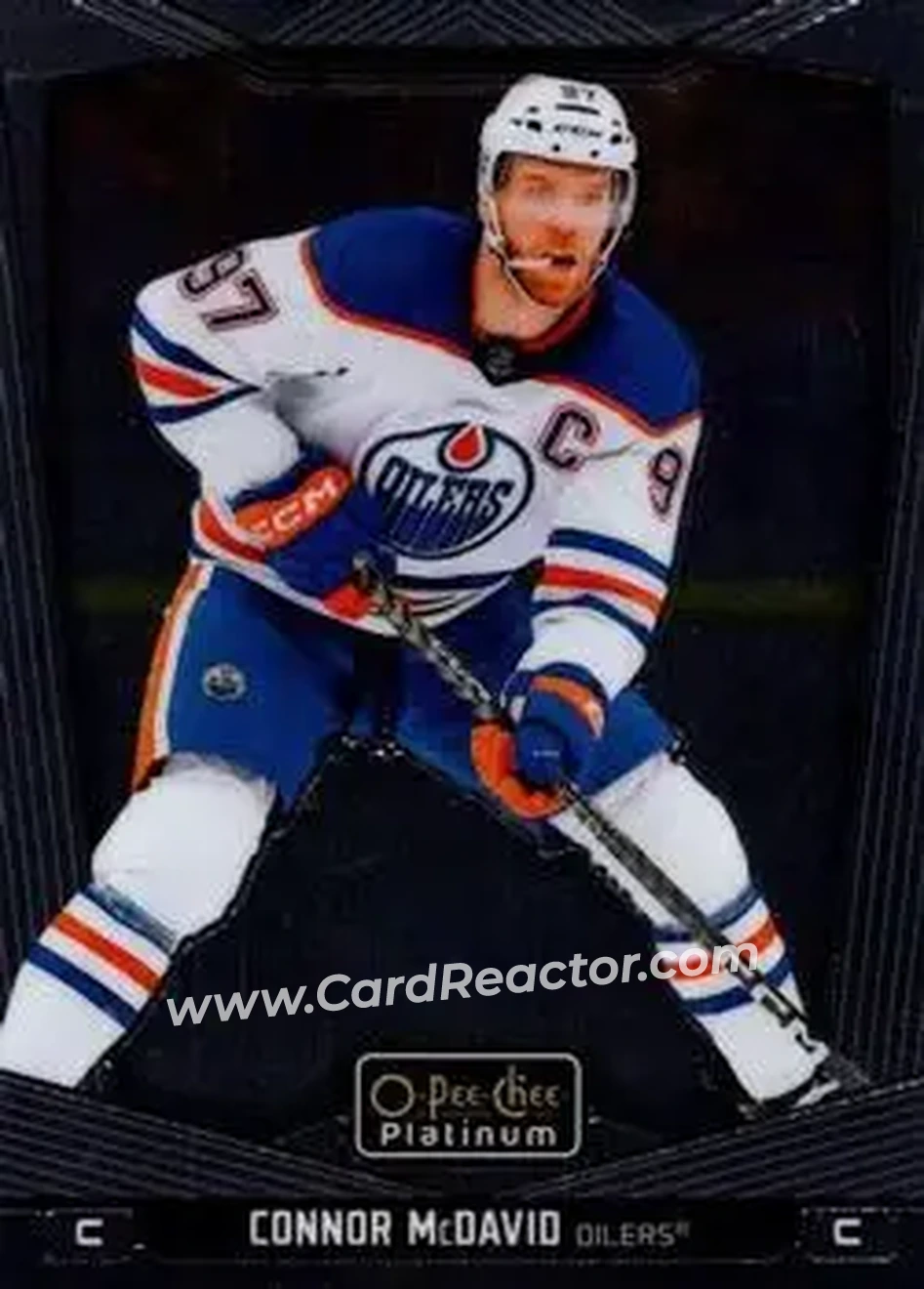 2024-25 O-Pee-Chee Platinum #1 - Connor McDavid - Edmonton Oilers - Front