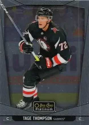 2024-25 O-Pee-Chee Platinum #4 - Tage Thompson - Buffalo Sabres