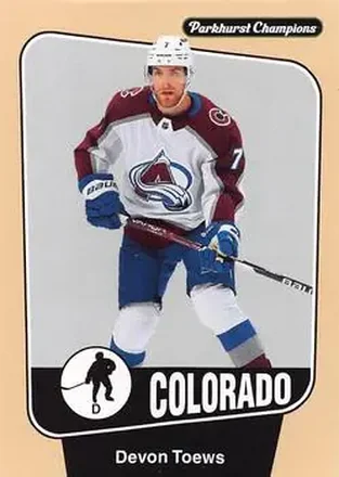 2024-25 Parkhurst Champions #21 - Devon Toews - Colorado Avalanche