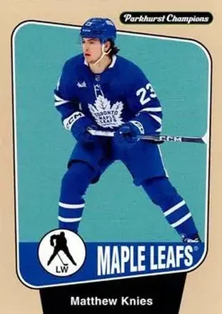 2024-25 Parkhurst Champions #22 - Matthew Knies - Toronto Maple Leafs
