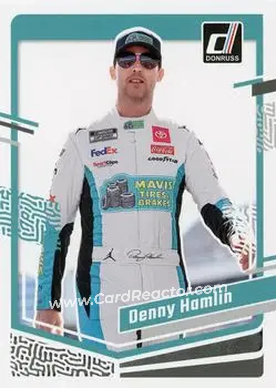 2024 Donruss #15 - Denny Hamlin - Joe Gibbs Racing - Front