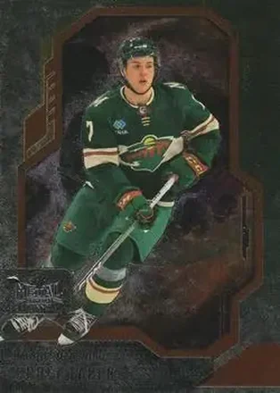2024-25 SkyBox Metal Universe #21 - Brock Faber - Minnesota Wild