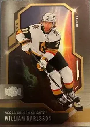 2024-25 SkyBox Metal Universe #27 - William Karlsson - Vegas Golden Knights