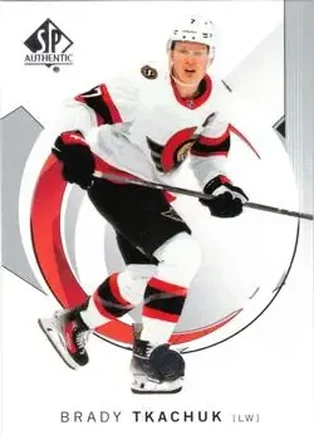 2024-25 SP Authentic #21 - Brady Tkachuk - Ottawa Senators