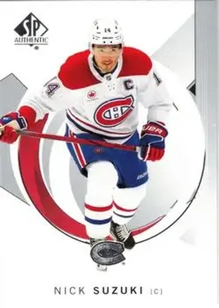 2024-25 SP Authentic #28 - Nick Suzuki - Montreal Canadiens