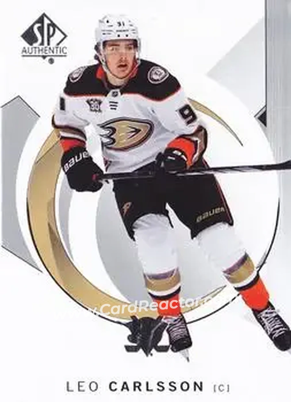 2024-25 SP Authentic #29 - Leo Carlsson - Anaheim Ducks - Front