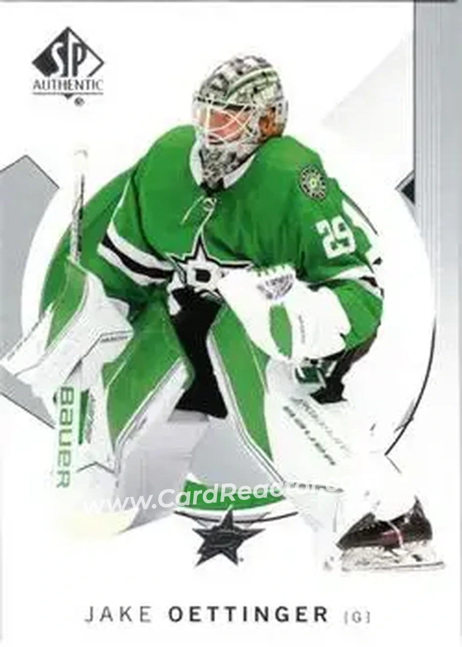 2024-25 SP Authentic #30 - Jake Oettinger - Dallas Stars - Front