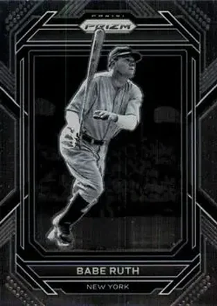 2023 Panini Prizm #2 - Babe Ruth - New York Yankees