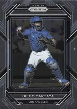 2023 Panini Prizm #3 - Diego Cartaya - Los Angeles Dodgers