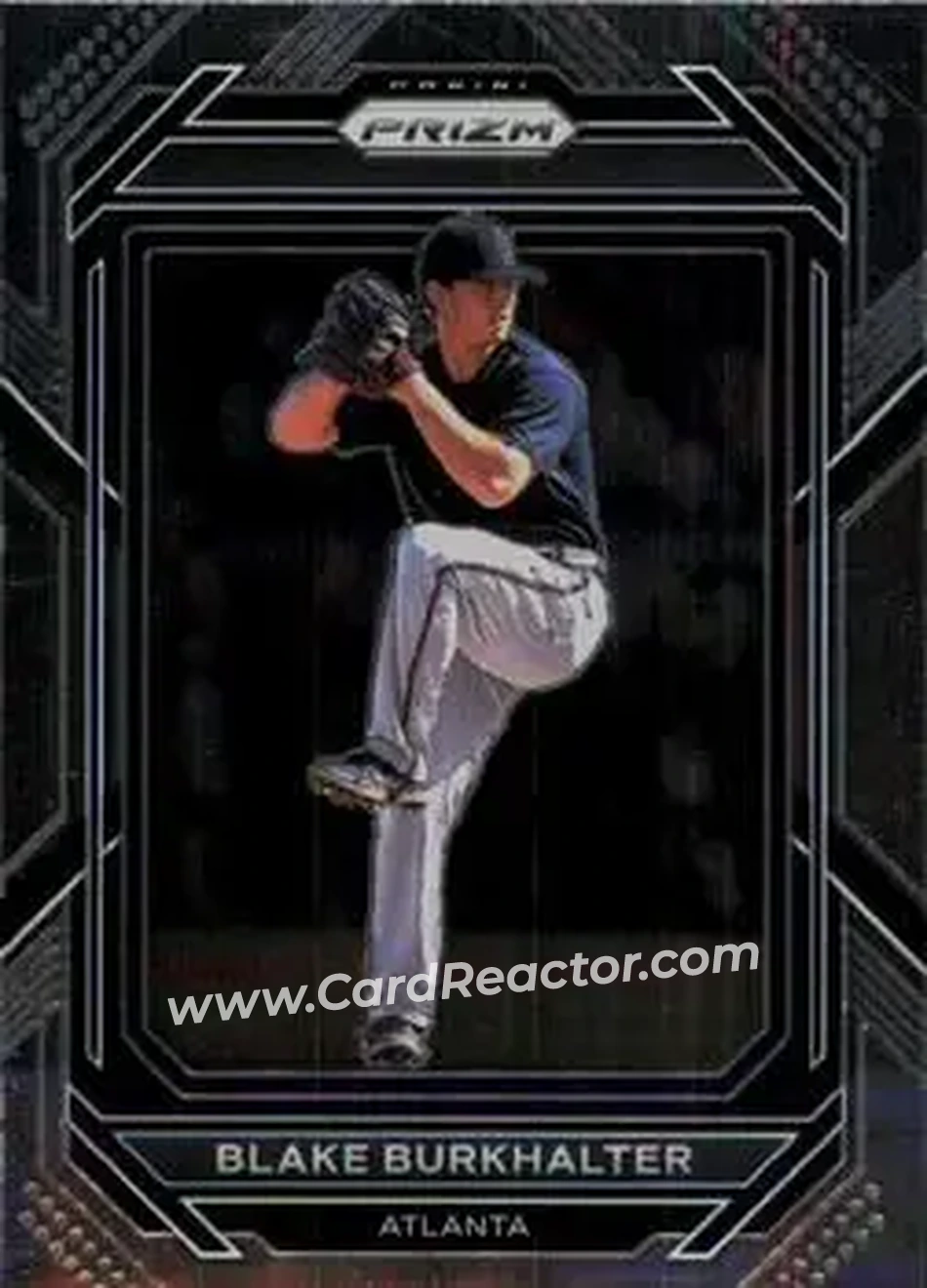 2023 Panini Prizm #10 - Blake Burkhalter - Atlanta Braves