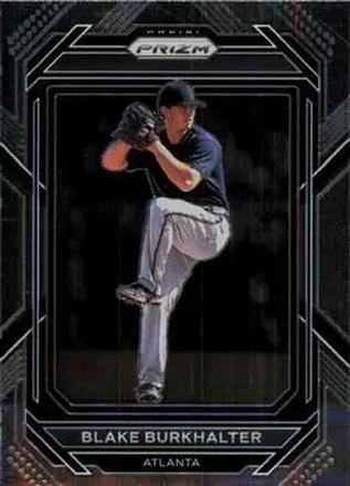 2023 Panini Prizm #10 - Blake Burkhalter - Atlanta Braves