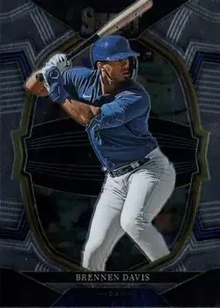 2023 Panini Select #7 - Brennen Davis - Chicago Cubs
