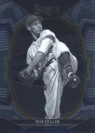 2023 Panini Select #9 - Bob Feller - Cleveland Indians