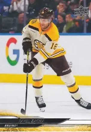 2024-25 Upper Deck #21 - Pavel Zacha - Boston Bruins