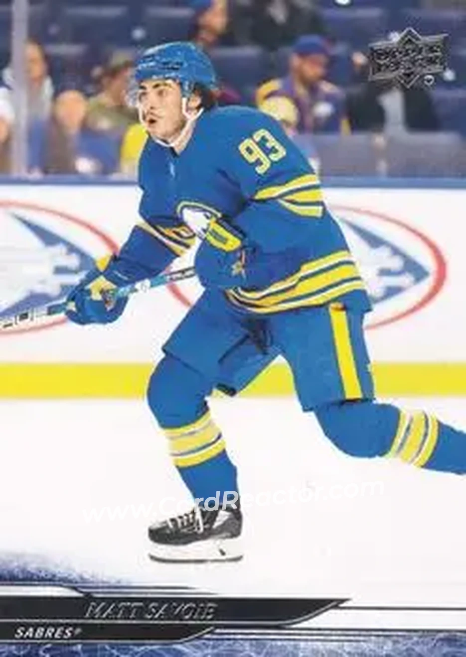 2024-25 Upper Deck #28 - Matt Savoie - Buffalo Sabres
