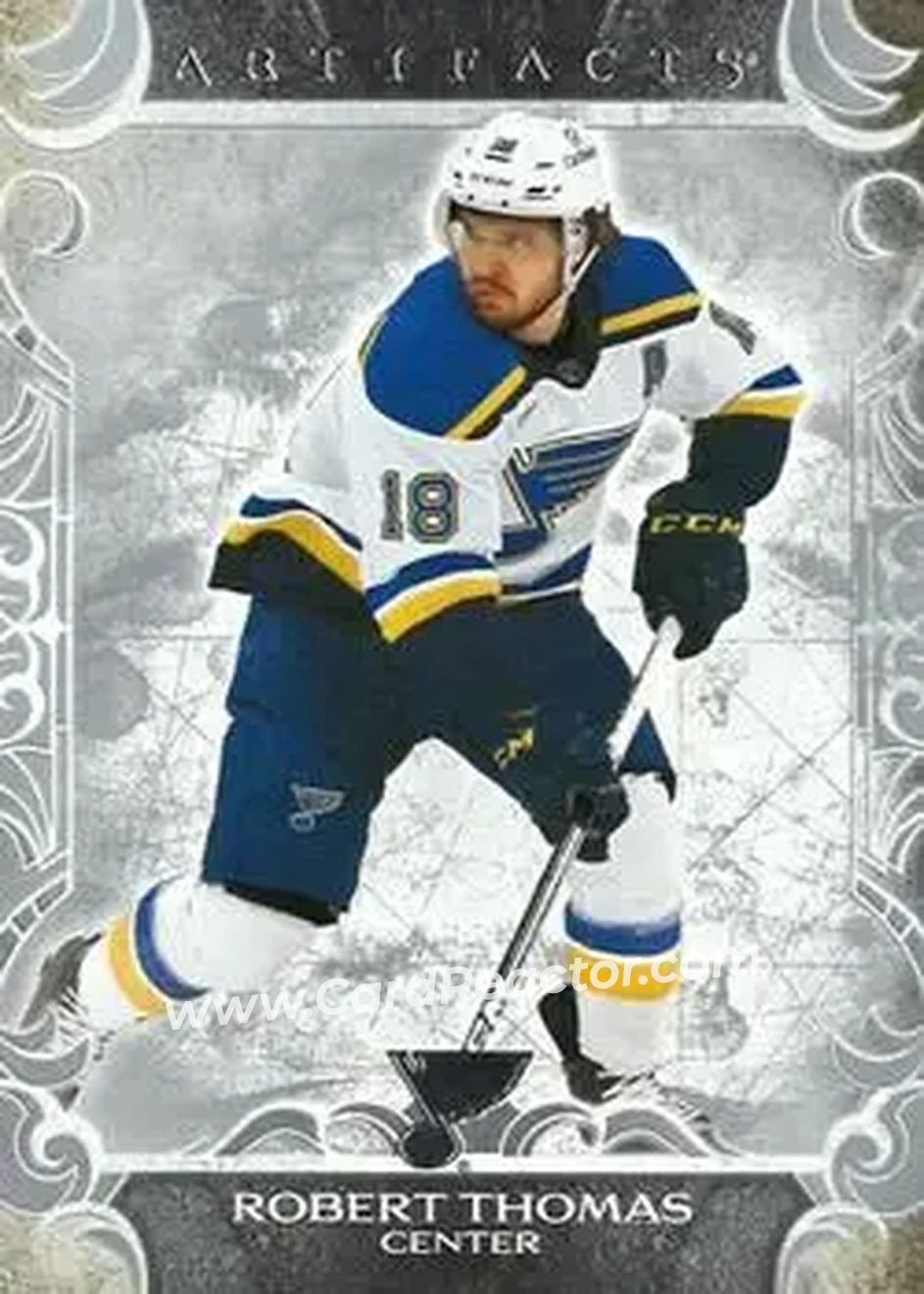 2024-25 Upper Deck Artifacts #26 - Robert Thomas - St. Louis Blues - Front