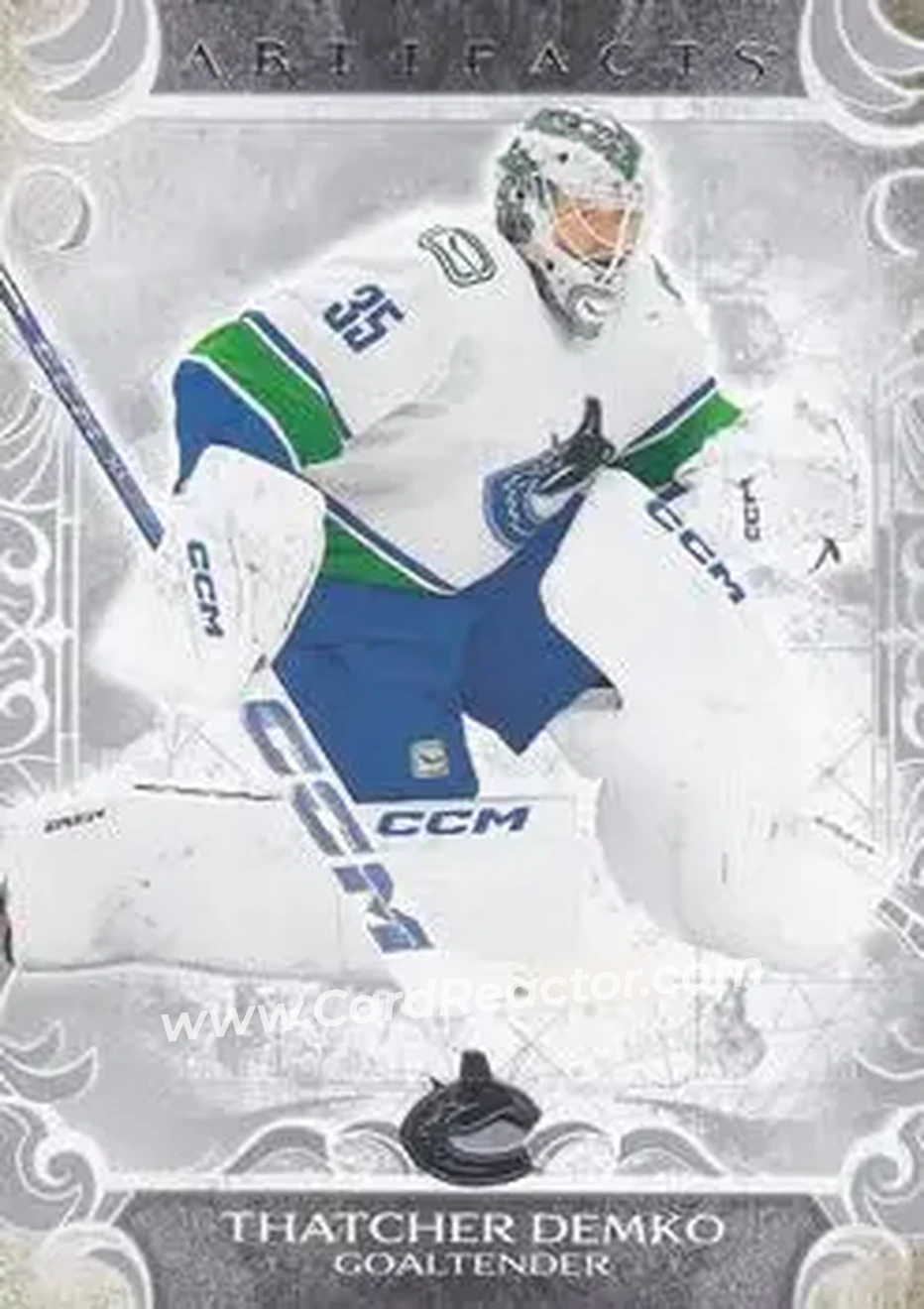 2024-25 Upper Deck Artifacts #29 - Thatcher Demko - Vancouver Canucks - Front
