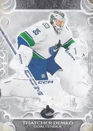 2024-25 Upper Deck Artifacts #29 - Thatcher Demko - Vancouver Canucks