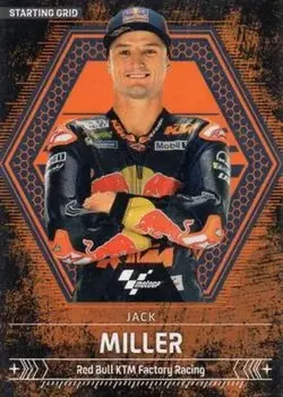 2024 Panini 75 MotoGP #19 - Jack Miller - Red Bull KTM Factory Racing