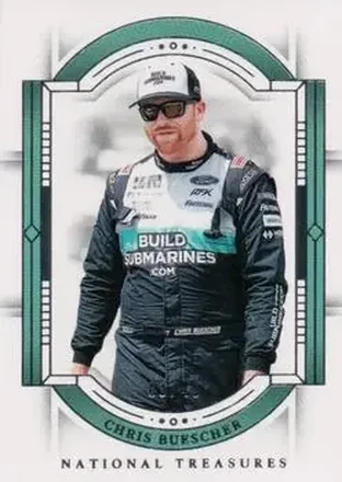 2024 Panini National Treasures #15 - Chris Buescher - RFK Racing