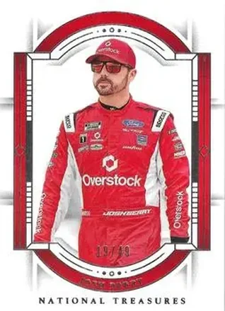 2024 Panini National Treasures #19 - Josh Berry - Stewart-Haas Racing