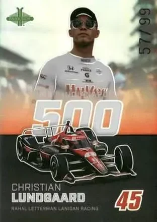 2024 Parkside Indy 500 Pacific #13 - Christian Lundgaard - Rahal Letterman Lanigan Racing