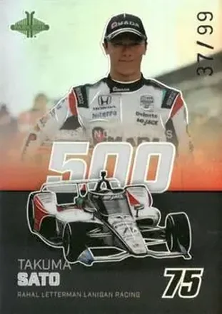 2024 Parkside Indy 500 Pacific #14 - Takuma Sato - Rahal Letterman Lanigan Racing