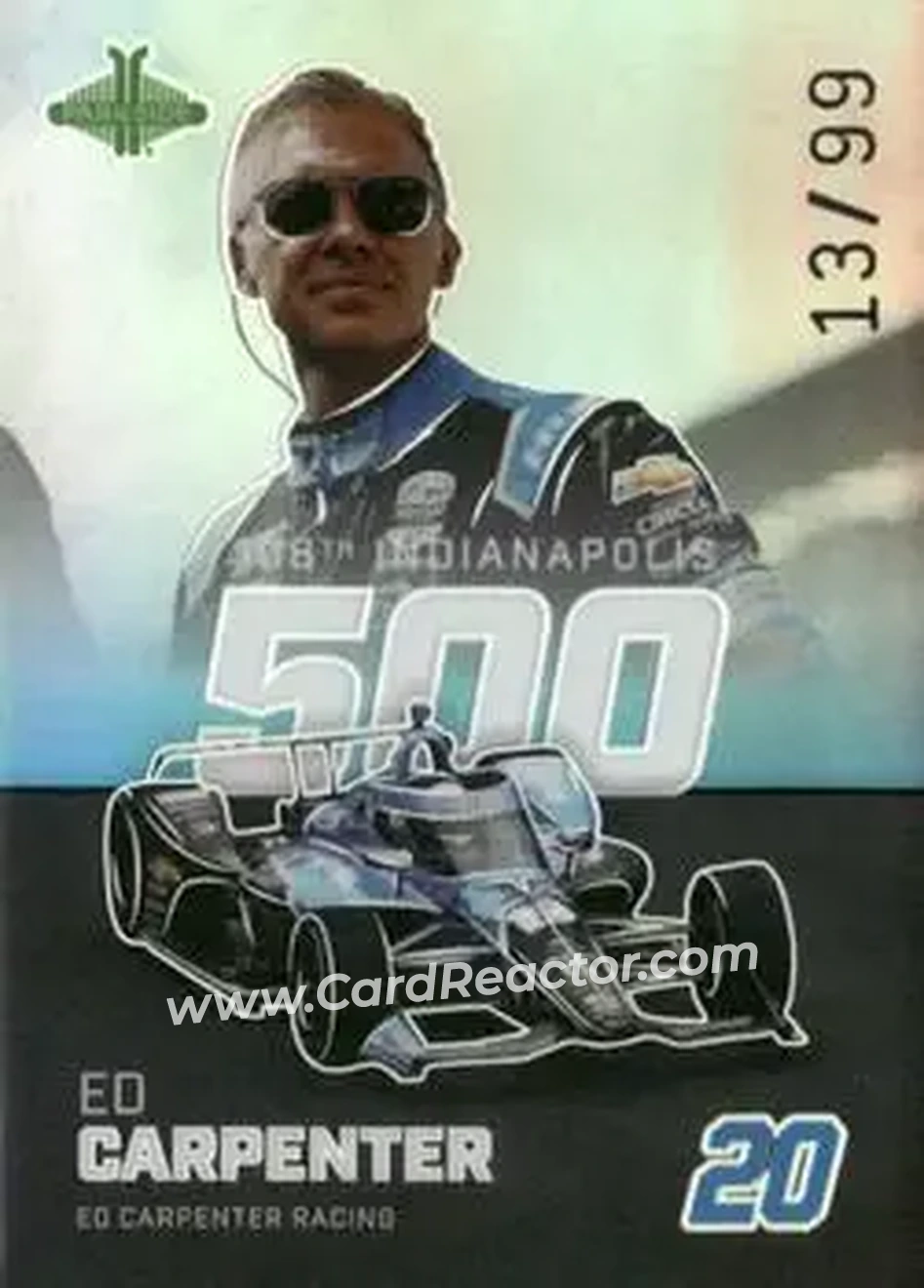 2024 Parkside Indy 500 Pacific #17 - Ed Carpenter - Ed Carpenter Racing - Front