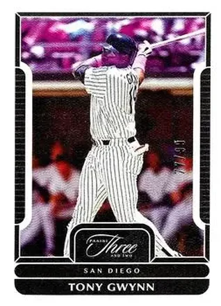 2023 Panini Three and Two #10 - Tony Gwynn - San Diego Padres