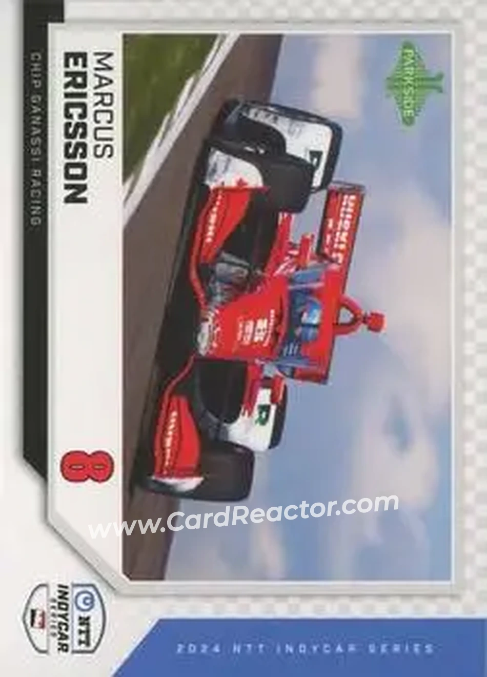 2024 Parkside IndyCar Premier Edition #12 - Marcus Ericsson - Chip Ganassi Racing - Front