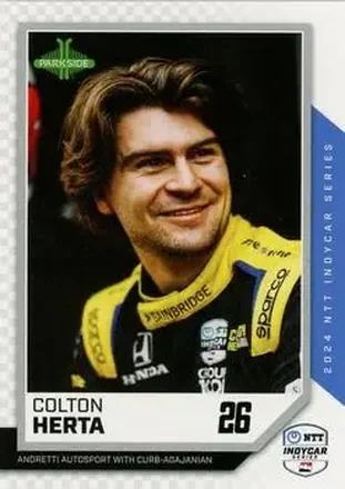 2024 Parkside IndyCar Premier Edition #19 - Colton Herta - Andretti Autosport with Curb-Agajanian