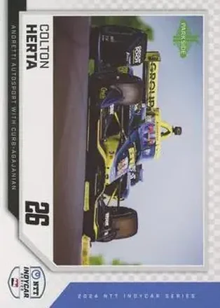 2024 Parkside IndyCar Premier Edition #20 - Colton Herta - Andretti Autosport with Curb-Agajanian
