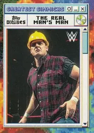 2026 Topps Decades 1990's WWE #110 - The Real Man's Man