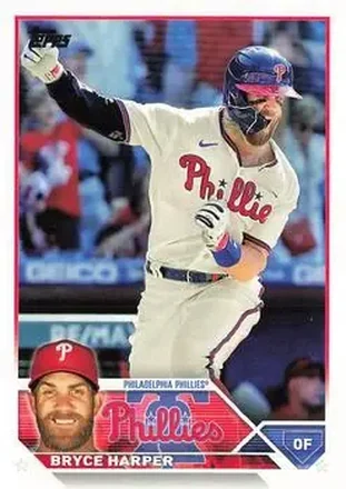 2023 Topps #3 - Bryce Harper - Philadelphia Phillies