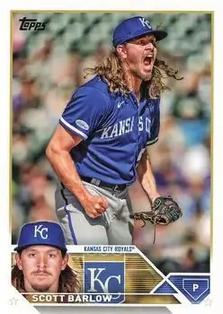 2023 Topps #9 - Scott Barlow - Kansas City Royals