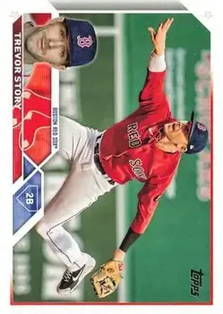 2023 Topps #10 - Trevor Story - Boston Red Sox