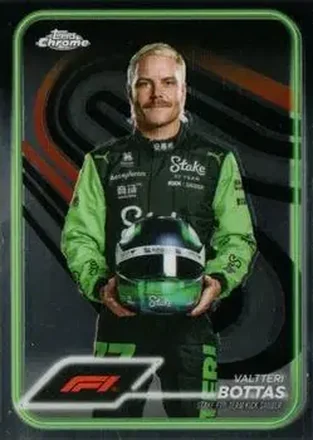 2024 Topps Chrome Formula 1 #13 - Valtteri Bottas - Stake F1 Team KICK Sauber