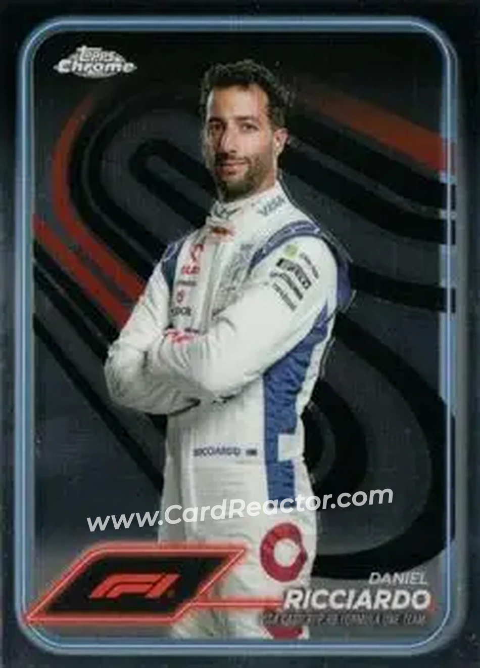 2024 Topps Chrome Formula 1 #18 - Daniel Ricciardo - Visa Cash App RB Formula One - Front