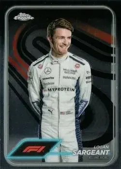 2024 Topps Chrome Formula 1 feature card