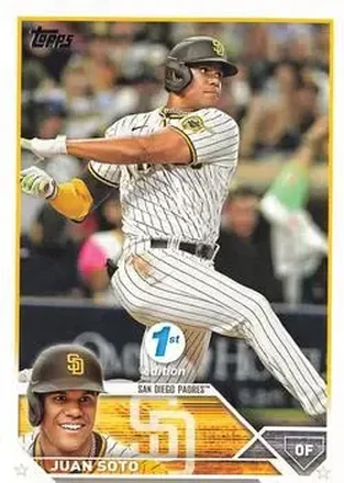 2023 Topps 1st Edition #1 - Juan Soto - San Diego Padres