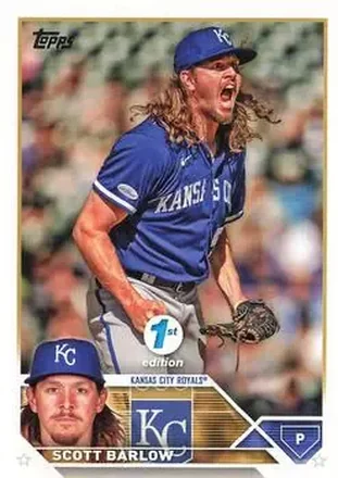 2023 Topps 1st Edition #9 - Scott Barlow - Kansas City Royals